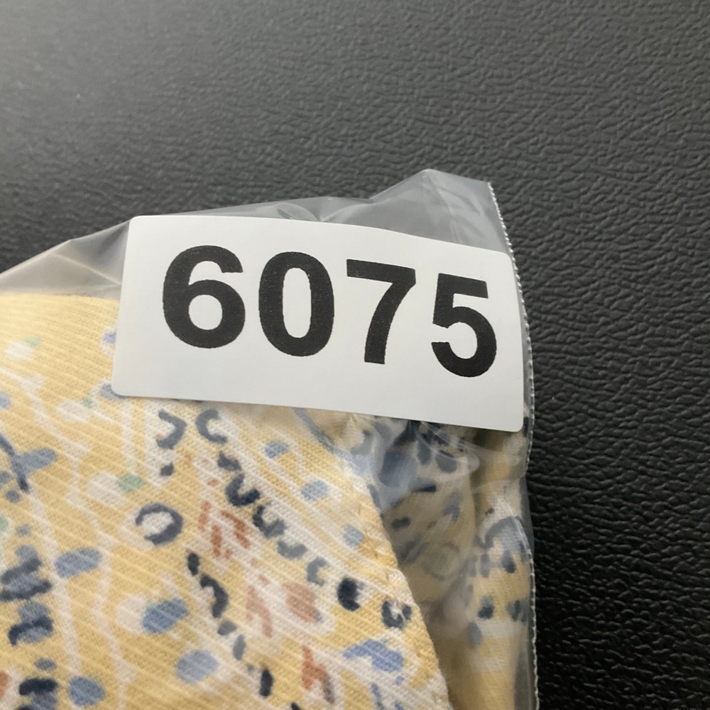 J.Jill Top Womens Sz L Paisley Print Button-Up Long Sleeve Collar Shirt Beige‎ - Picture 10 of 10